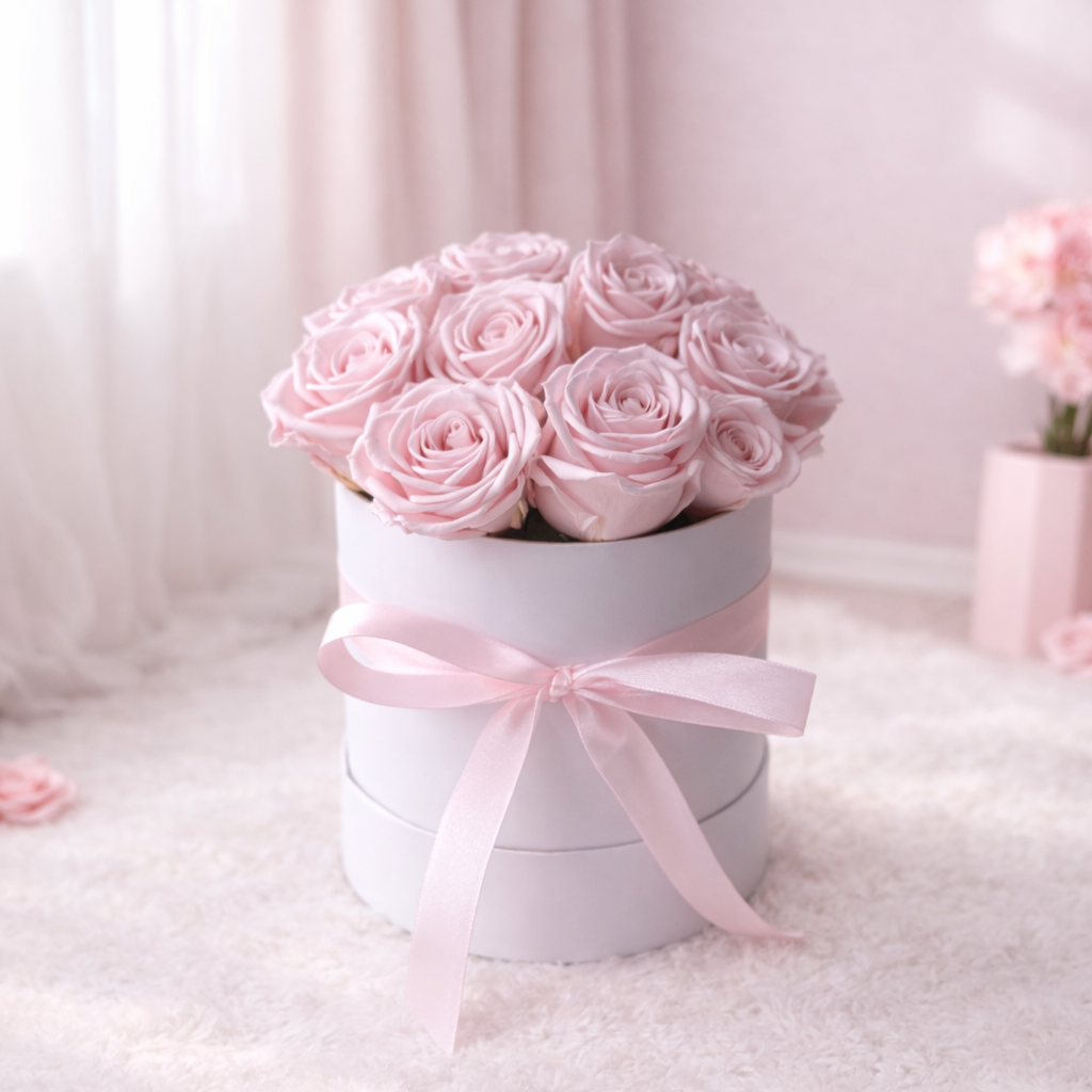 Sarah Preserved Roses Bloombox*