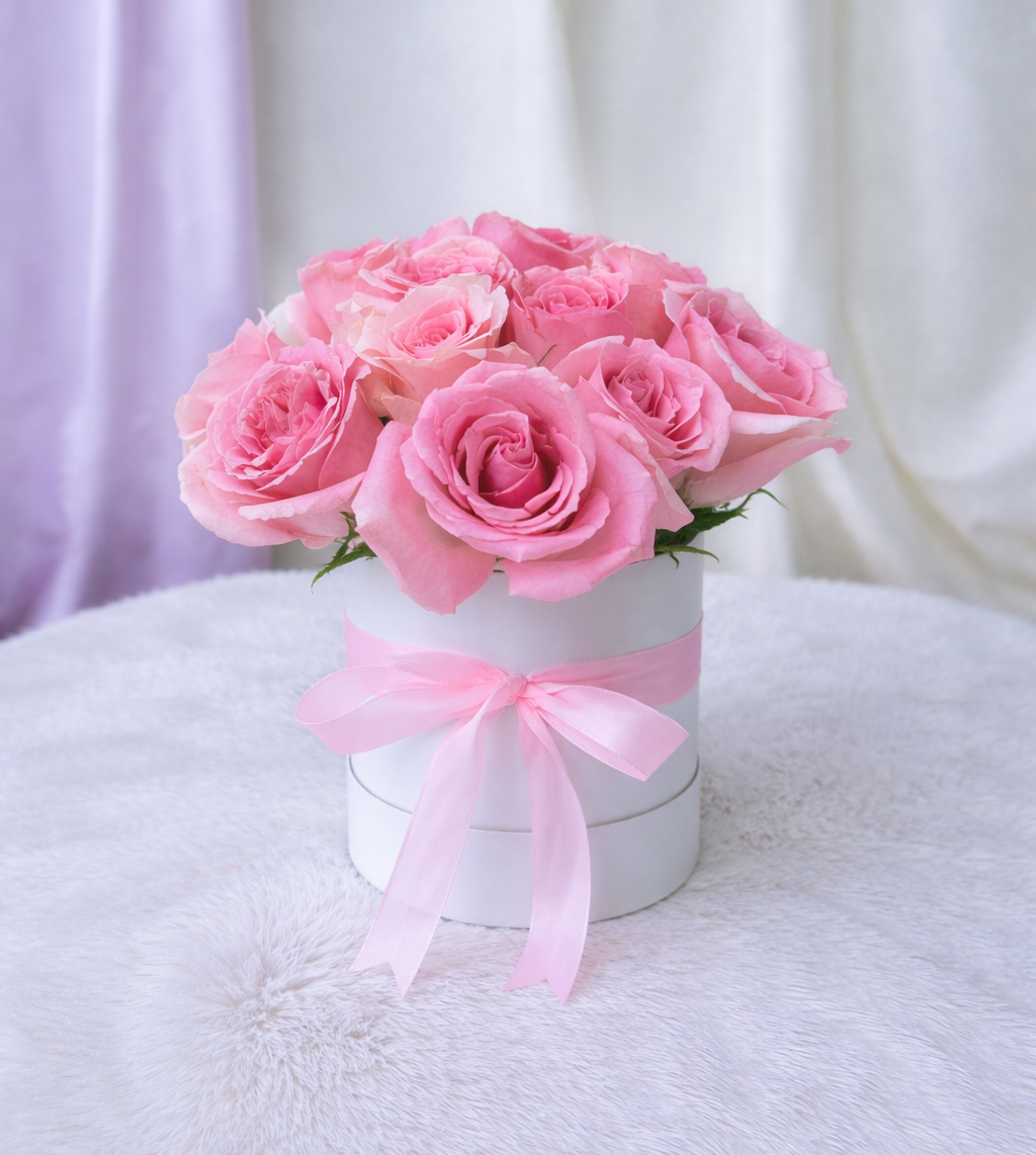 Jolie Fresh Roses Bloombox