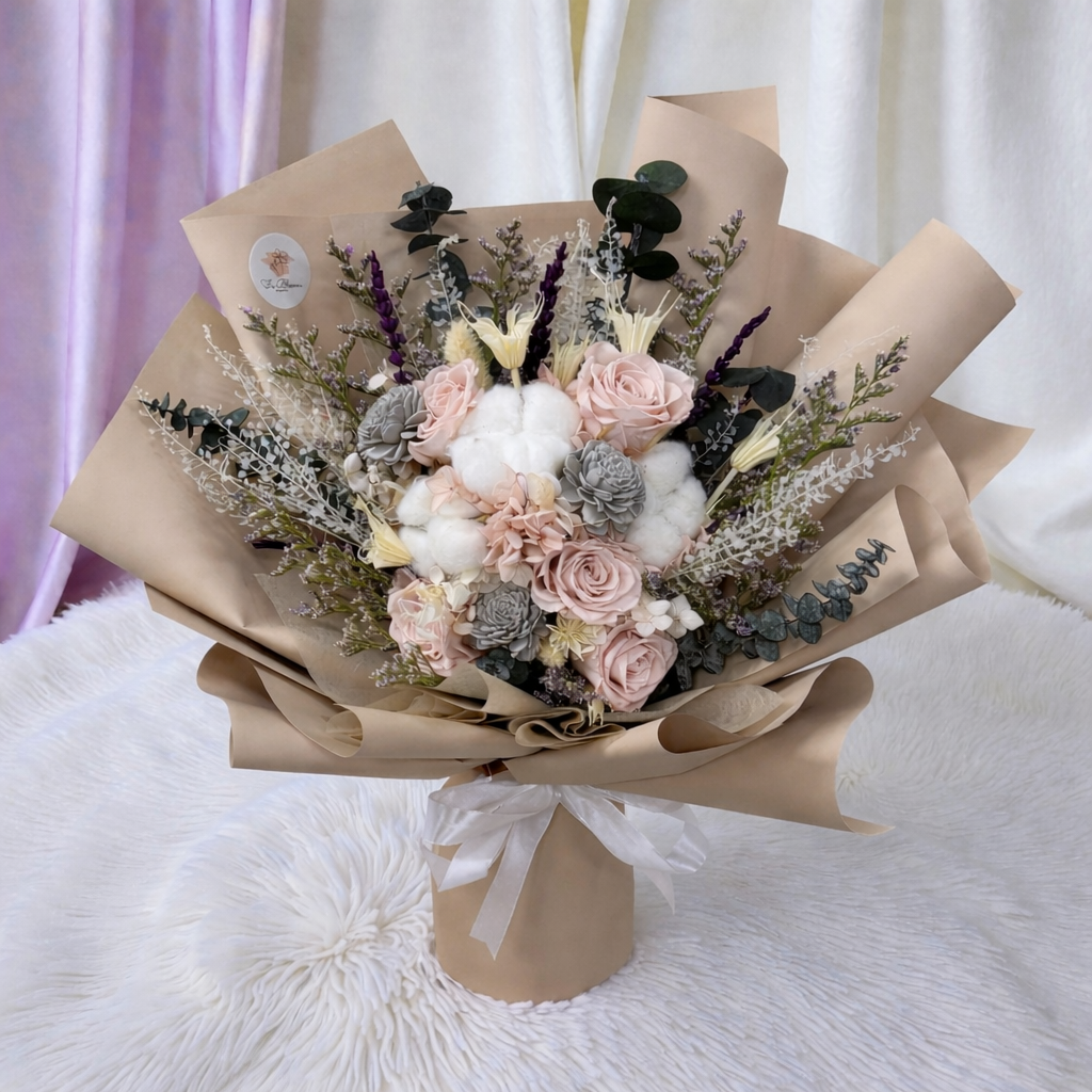 Alina Preserved Bouquet - Upsize