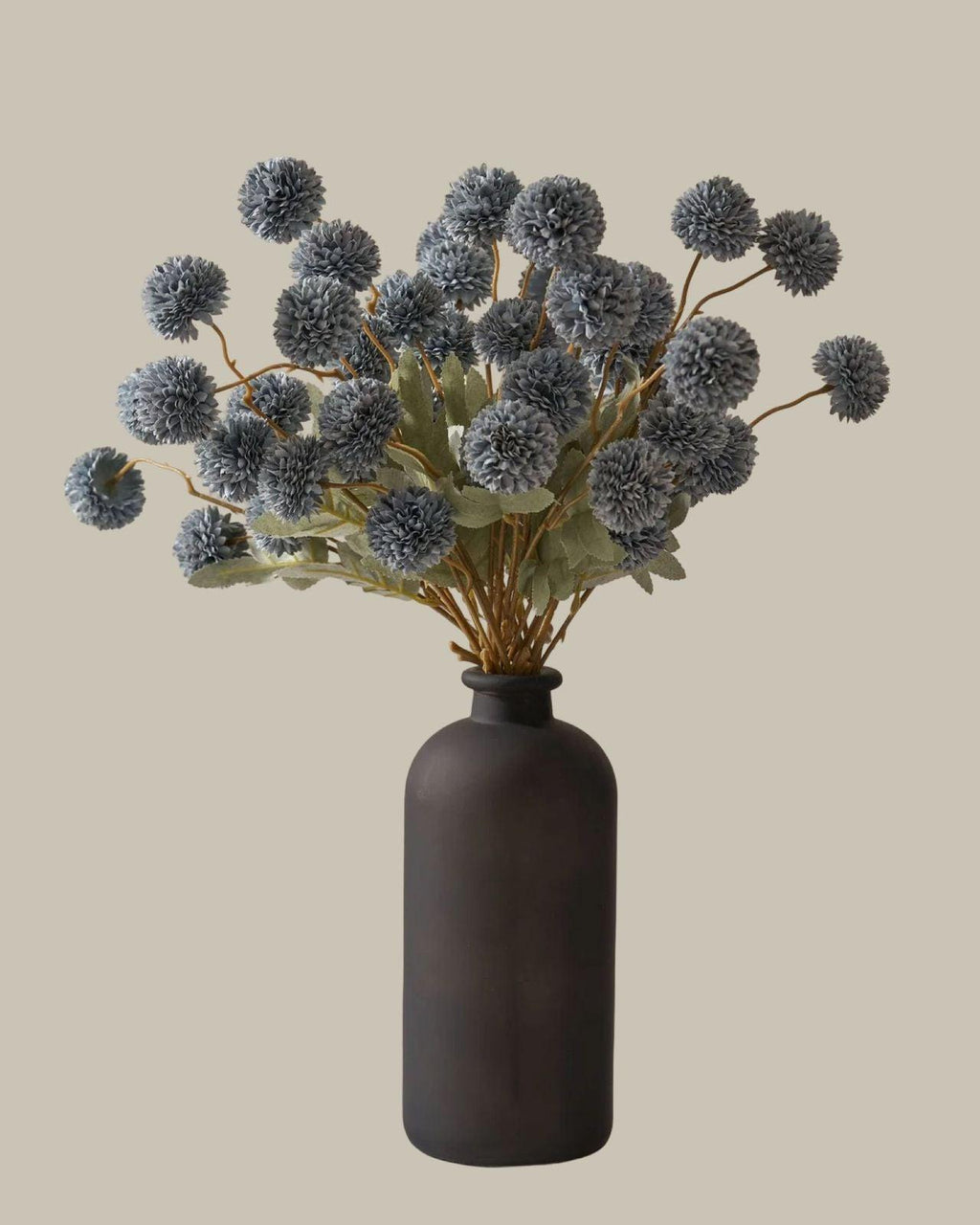Faux Kiku Flower Stems - Livid