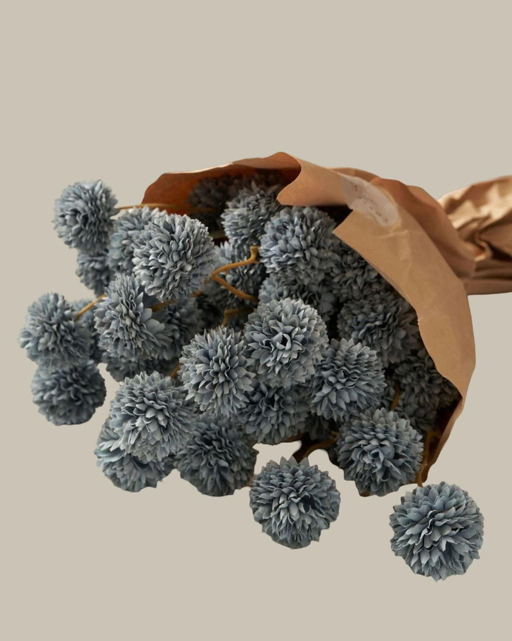 Faux Kiku Flower Stems - Livid