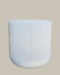 White Fibrestone Planter | Indoor/Outdoor